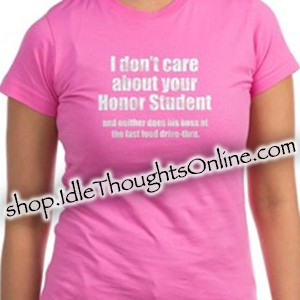 Honor Student t-shirt